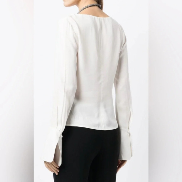 A.L.C. Skylar embellished neck-strap blouse (Does not include the necklace) - Picture 5 of 12